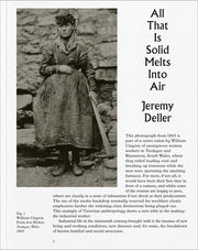 All That is Solid Melts into Air: Jeremy Deller