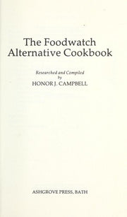 Foodwatch Alternative Cook Book