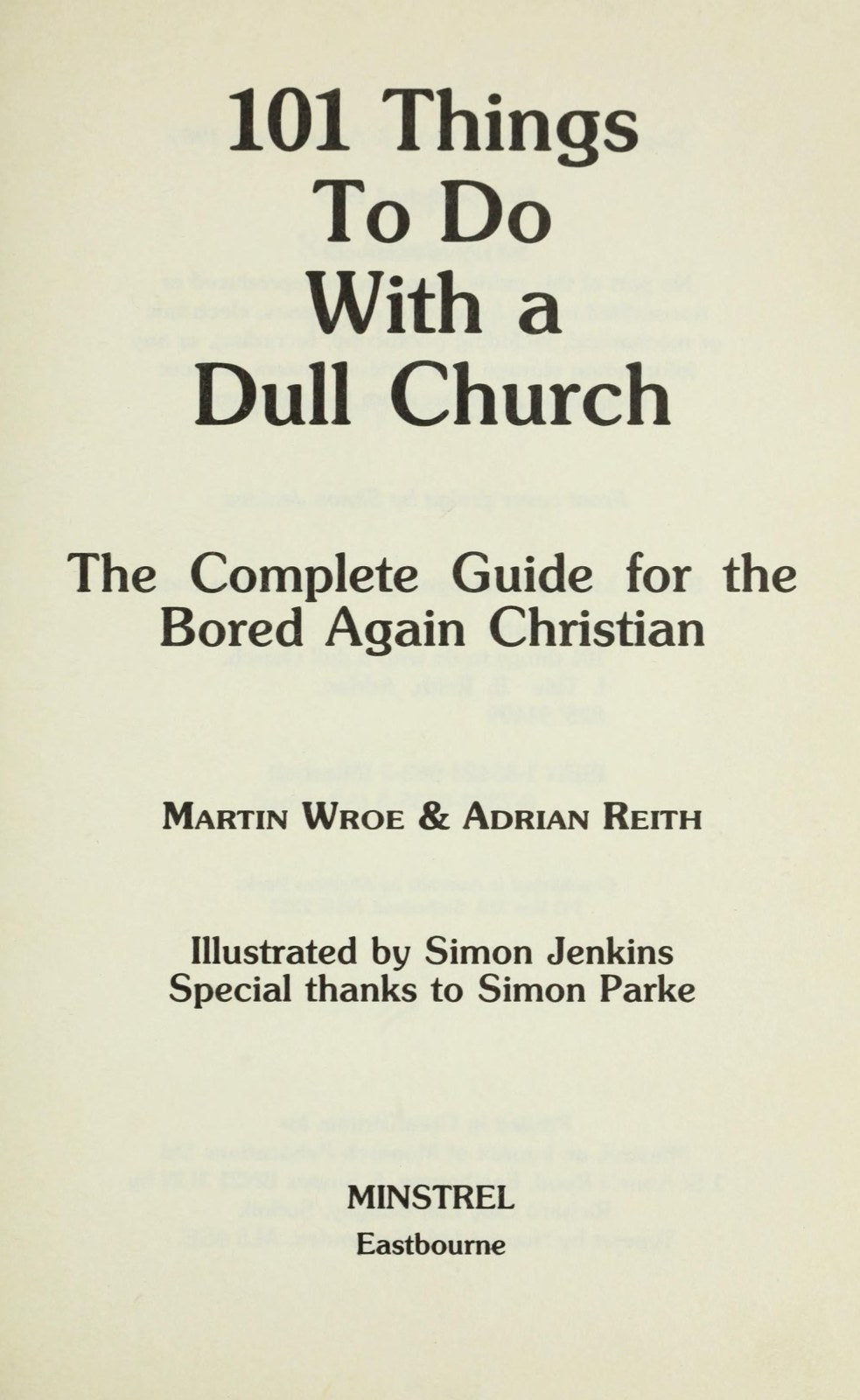 101 Things to Do with a Dull Church