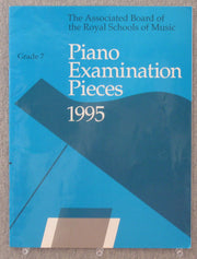 Piano Examination Pieces 1995 - Grade 7 (Piano Examination Pieces 1995, Grade 7)