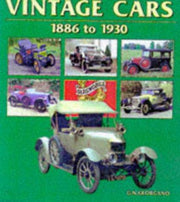 Vintage Cars 1886 to 1930