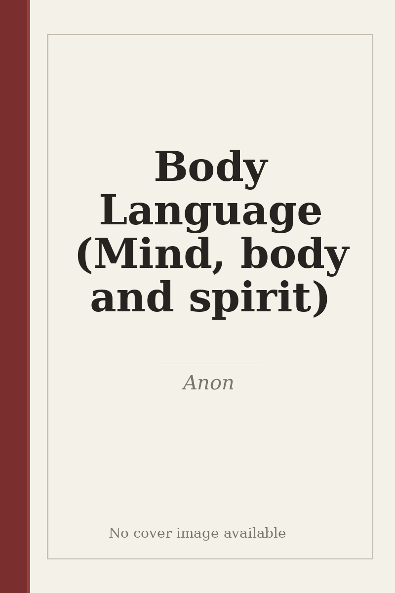 Body Language (Mind, body and spirit) - no cover image available