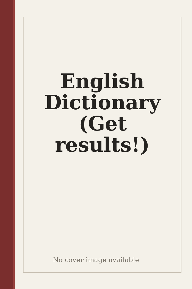 English Dictionary (Get results!) - no cover image available