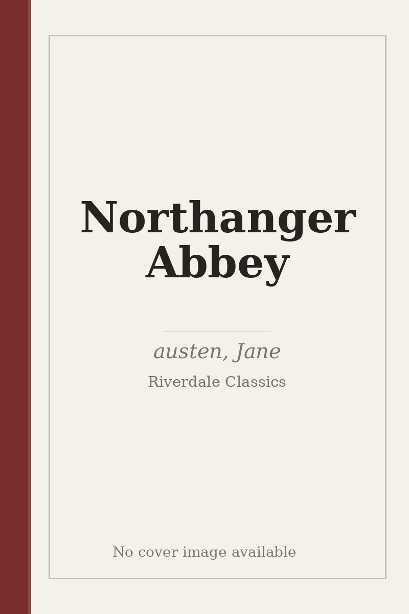 Northanger Abbey - no cover image available