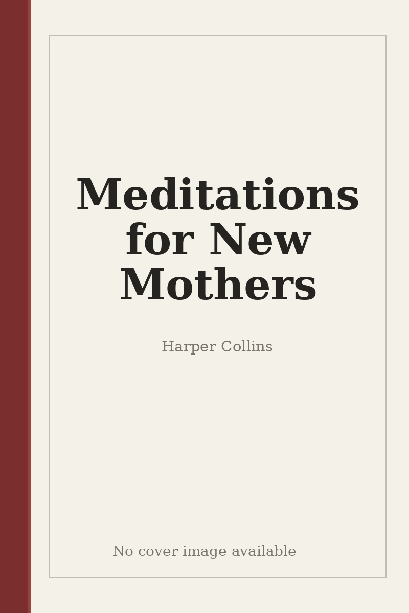 Meditations for New Mothers - no cover image available