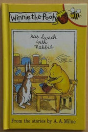 Winnie the Pooh Has Lunch With Rabbit