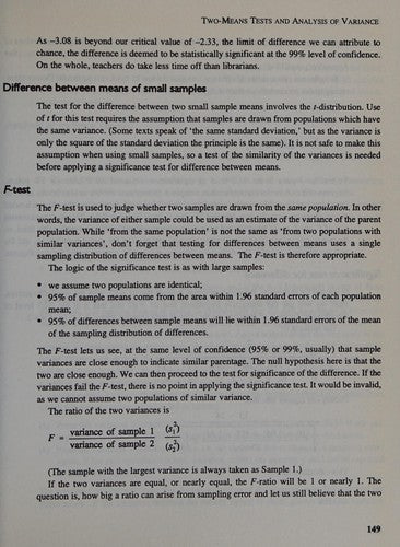 Simple Statistics for Library and Information Professionals
