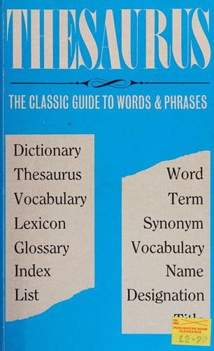 English Words and Phrases