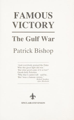 Famous Victory: Gulf War