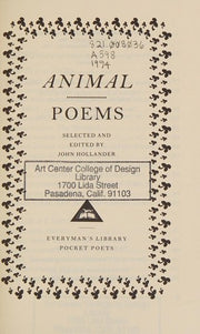 Animal Poems (Everyman's Library POCKET POETS)