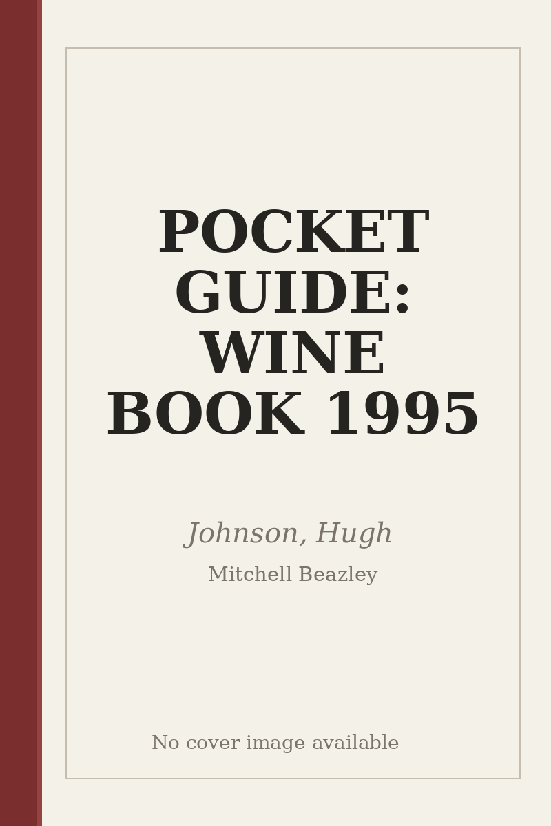 POCKET GUIDE: WINE BOOK 1995 - no cover image available