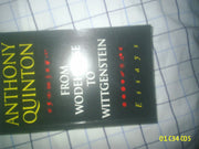 From Wodehouse to Wittgenstein: Essays (Lives & letters)