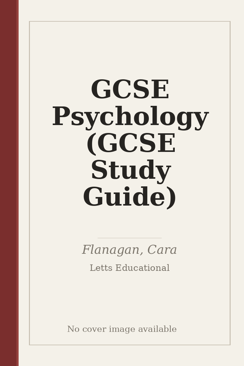 GCSE Psychology (GCSE Study Guide) - no cover image available