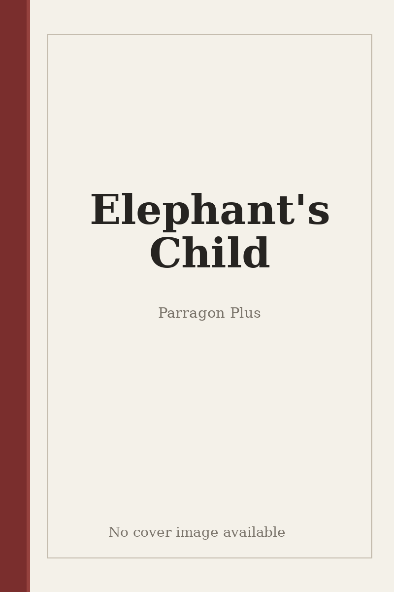 Elephant's Child - no cover image available