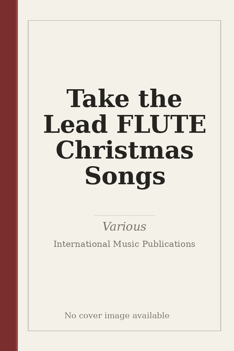 Take the Lead FLUTE Christmas Songs - no cover image available