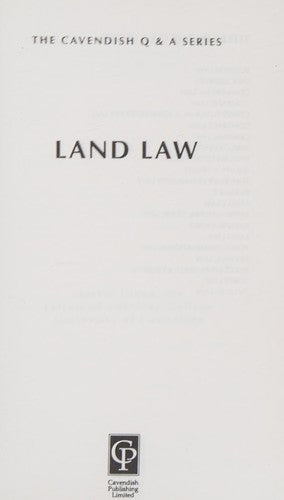 Land Law Q&A