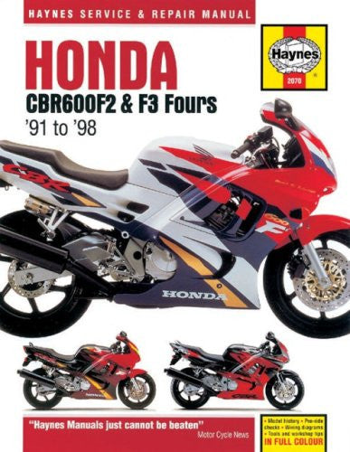 Honda CBR600F2 and F3 (1991-98) Service and Repair Manual (Haynes Service and Repair Manuals)