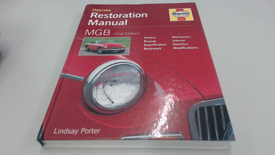 MGB Restoration Manual (Haynes Restoration Manuals)