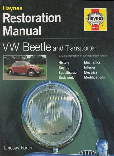 VW Beetle and Transporter Restoration Manual (Haynes Restoration Manuals)
