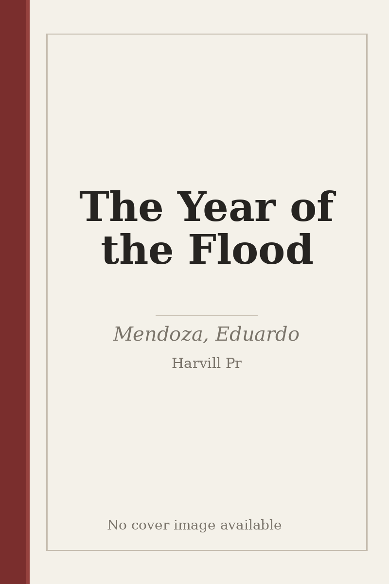 The Year of the Flood - no cover image available