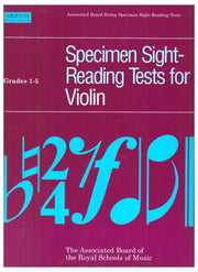 Grades 1-5 (Specimen Sight-Reading Tests for Violin)