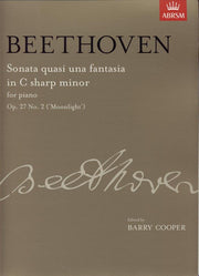 Sonata quasi una fantasia in C sharp minor, Op. 27 No. 2 ('Moonlight'): from Vol. II (Signature Series (ABRSM))