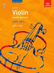Selected Violin Exam Pieces 2008-2011, Grade 7, Score, Part & 2CDs (ABRSM Exam Pieces)