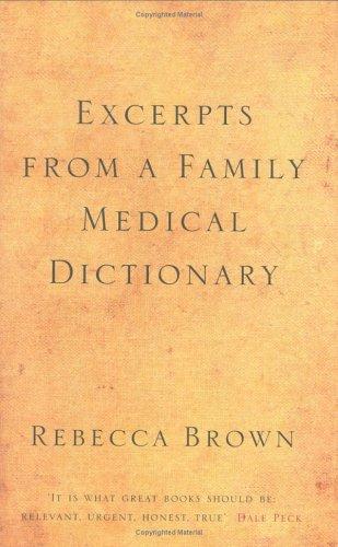 Excerpts from a Family Medical Dictionary