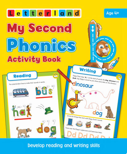 My Second Phonics Activity Book: Develop Reading and Writing Skills: 1