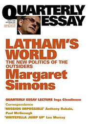 Unknown: The New Politics of the Outsiders: Quarterly Essay 15