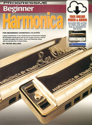 Progressive Beginner Harmonica.: With Poster