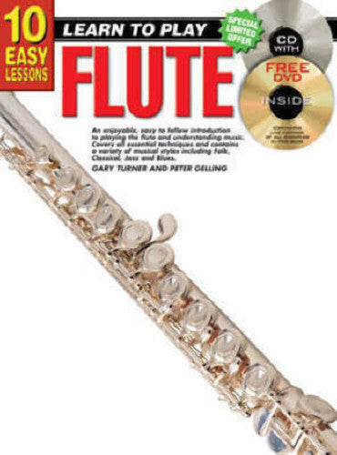 Learn to Play Flute: Flute Bk/CD (10 Easy Lessons, Teach Yourself)