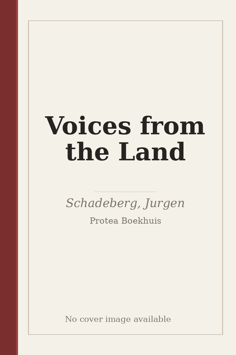 Voices from the Land - no cover image available
