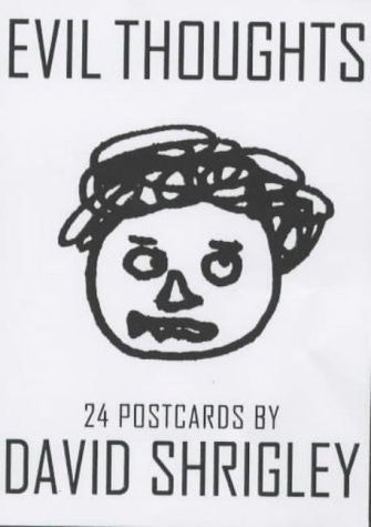 Evil Thoughts: 24 Postcards by David Shrigley