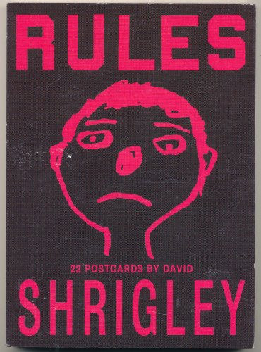 Rules: 22 Postcards by David Shrigley