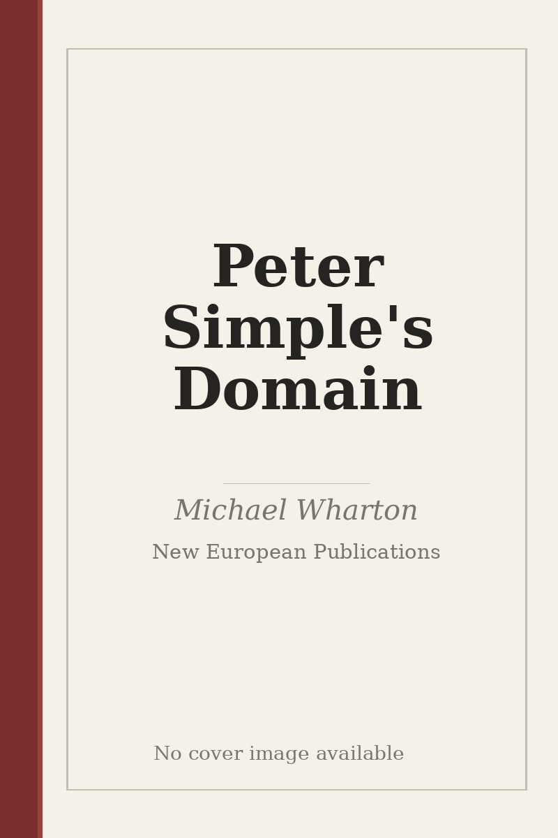 Peter Simple's Domain - no cover image available