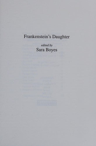 Frankenstein's Daughter