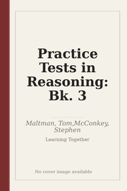 Practice Tests in Reasoning: Bk. 3