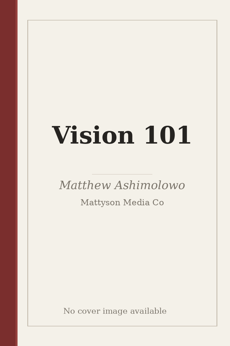 Vision 101 - no cover image available