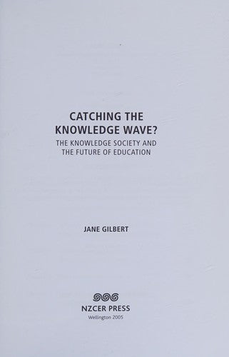 Catching The Knowledge Wave?
