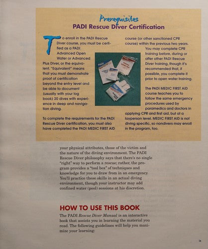 PADI Rescue Diver Manual