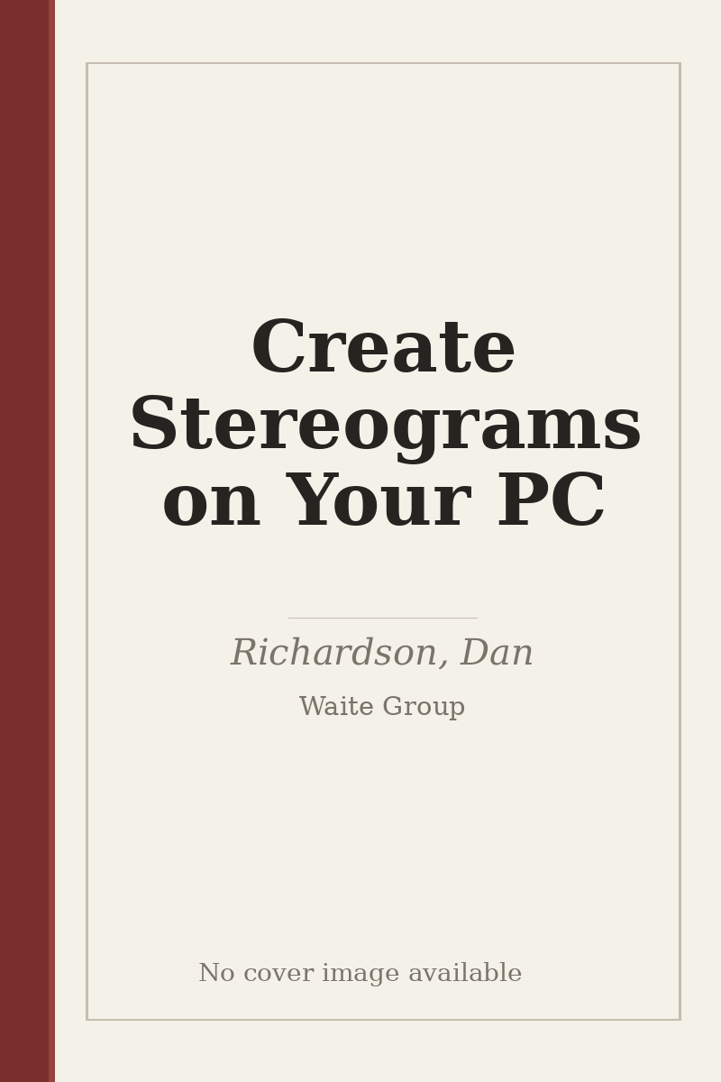 Create Stereograms on Your PC - no cover image available