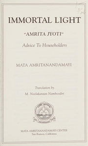 Title: Immortal Light Ammachis Advice to Families