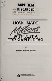 How I Made Millions With Just a Few Simple Ideas!