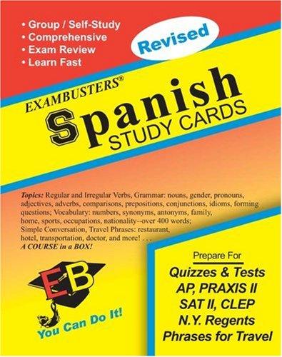 Exambusters Spanish Study Cards