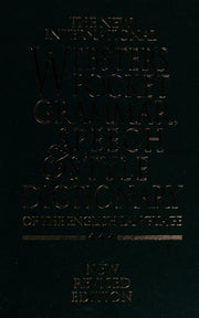 The New International Webster's Pocket Grammar, Speech & Style Dictionary of the English Language