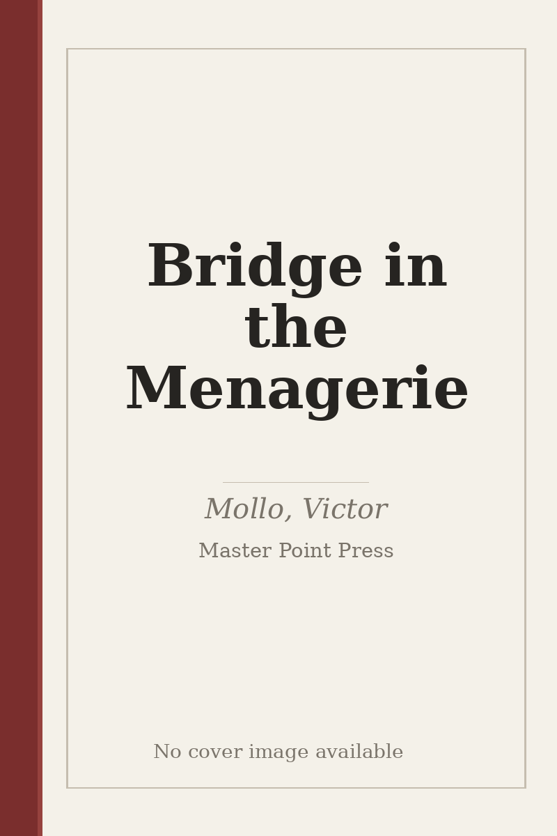 Bridge in the Menagerie - no cover image available