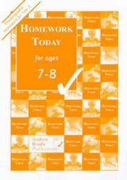 Homework Today for Ages 7-8.