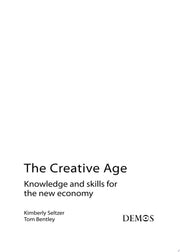 The Creative Age: Knowledge and Skills for the New Economy