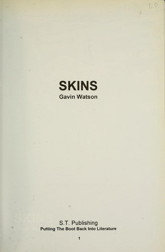 Skins: Skinhead Photobook